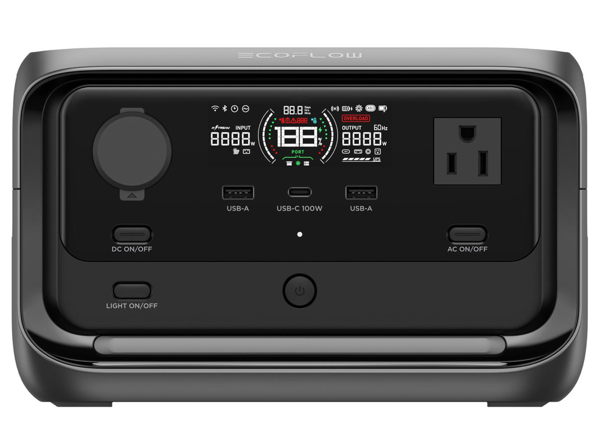 EcoFlow RIVER 3 Plus（286Wh・600W）
